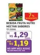Assaí Atacadista Néctar - bebida fruta nutri oferta
