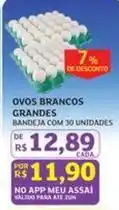 Assaí Atacadista Assaí - ovos brancos grandes oferta