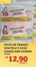 Assaí Atacadista Guibon - peito de frango sem pele e osso congelado oferta