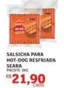 Assaí Atacadista Seara - salsicha para hot-dog resfriada oferta