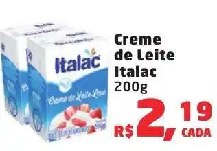 Supermercados Mateus Creme de leiet Italac 200g oferta