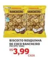 Assaí Atacadista Rancheiro - biscoito rosquinha de coco oferta