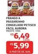 Assaí Atacadista Aurora - frango a passarinho congelado petisco facil oferta