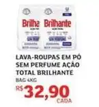 Assaí Atacadista Brilhante - lava-roupas em po sem perfume acão total oferta