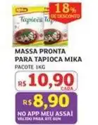 Assaí Atacadista Mika - massa pronta para tapioca oferta