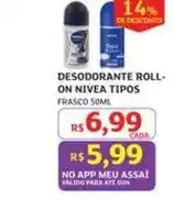 Assaí Atacadista Nivea - desodorante roll- on oferta