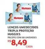 Assaí Atacadista Huggies - lenços umedecidos tripla proteção oferta