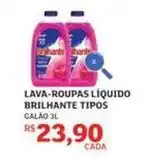 Assaí Atacadista Brilhante - lava-roupas líquido oferta