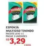Assaí Atacadista Tinindo - esponja multiuso oferta