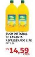 Assaí Atacadista Life - suco integral de laranja refrigerado oferta
