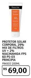 Assaí Atacadista Solar - protetor corporal 29% mix de filtros uv + 2% niacinamida fps 60 ps-03 principia oferta