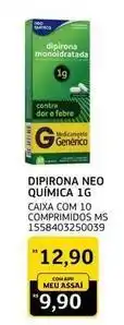 Assaí Atacadista Dipirona - dipirona neo química 1g oferta