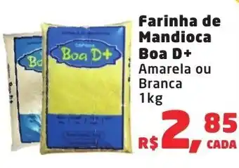 Supermercados Mateus Farinha de Mandioca Boa D+ 1kg oferta