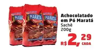 Supermercados Mateus Achocolatado em po Marata 200g oferta