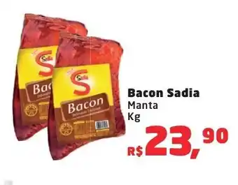 Supermercados Mateus Bacon Sadia 1kg oferta