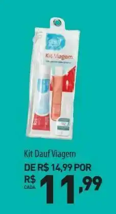 Farmácias Pague Menos Kit dauf viagem oferta