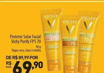 Protetor solar vichy purify fps 70