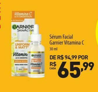 Farmácias Pague Menos Sérum facial garnier vitamina c oferta
