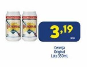 Arena Atacado Cerveja Original Lata 350ml oferta