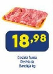 Arena Atacado Costela Suina Resfriada Bandeja 1kg oferta