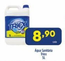 Arena Atacado Agua Sanitaria Triex 5l oferta