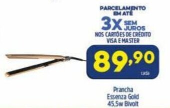 Arena Atacado Prancha Essenza Gold 45.5w bivolt oferta