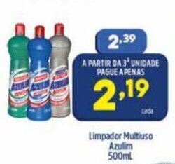 Limpador Multiuso Azulim 500ml