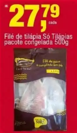 Frangolândia Filé de tilápia só tilápias oferta