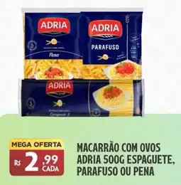 Preço & Cia Macarrão com ovos oferta