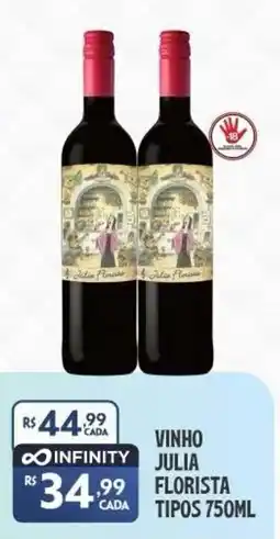 Preço & Cia vinho julia florista tipos oferta
