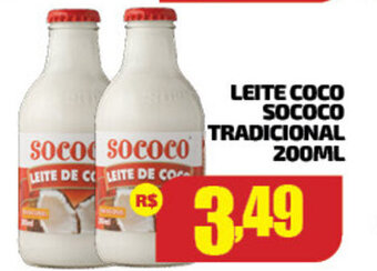 Leite Coco Sococo Tradicional 200ml
