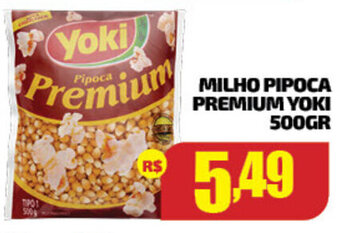 Milho Pipoca Premium Yoki 500g
