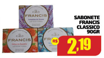 Safra Supermercados Sabonete Francis Classico 90g oferta