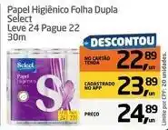 Tenda Atacado Select - papel higiênico folha dupla oferta