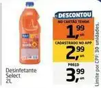 Tenda Atacado Select - desinfetante oferta