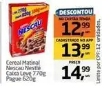 Tenda Atacado Nestlé - cereal matinal nescau caixa leve oferta