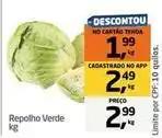 Tenda Atacado Repolho verde oferta