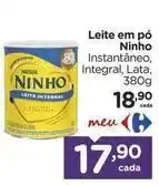 Carrefour Ninho - leite em pó oferta