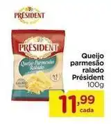Carrefour President - queijo parmesão ralado oferta