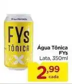 Carrefour Fys - água tônica oferta