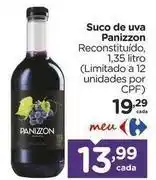 Carrefour Panizzon - suco de uva oferta