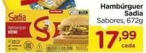 Carrefour Sadia - hambúrguer oferta