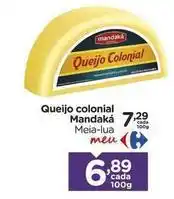Carrefour Colonial - queijo colonial oferta