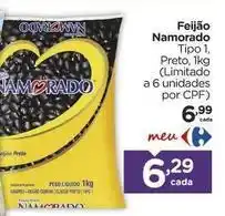 Carrefour Namorado - feijão oferta