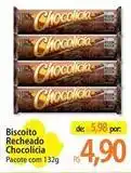 Atacadão Chocolícia - biscoito recheado chocolicia oferta