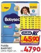 Komprao Atacadista Babysec - fralda ultra hiper un oferta