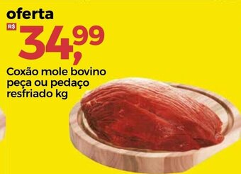 Frangolândia Coxao mole bovino peca ou pedaco resfriado 1kg oferta