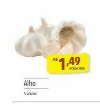 Supermercados Condor Alho oferta