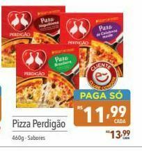 Supermercados Condor Pizza perdigão 460g oferta