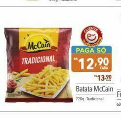 Supermercados Condor Batata mccain oferta